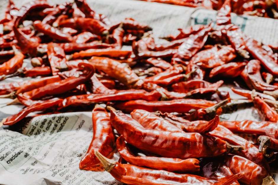  Kühllagerung-Lebensdauer von Paprika