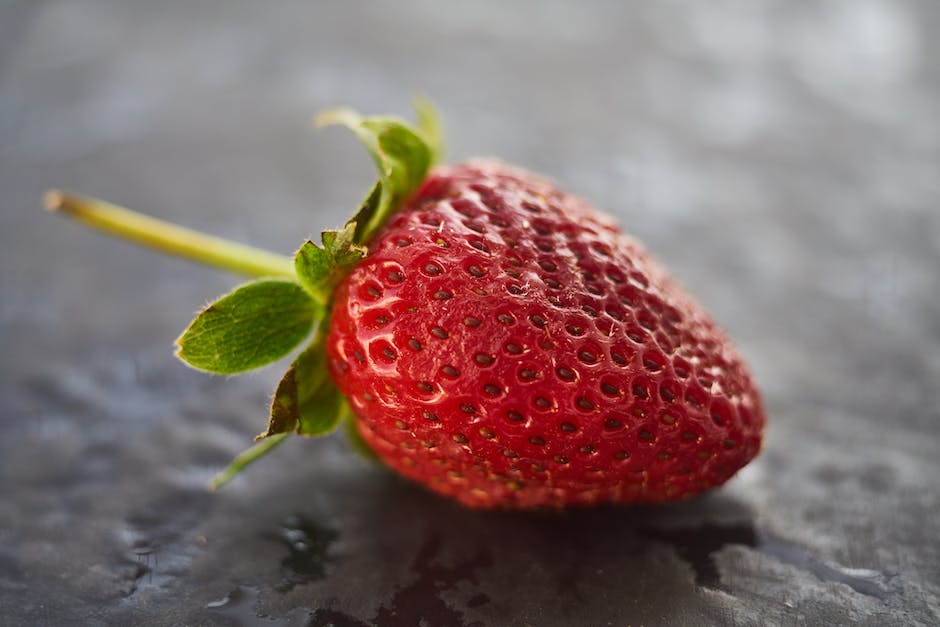 Erdbeeren richtig lagern